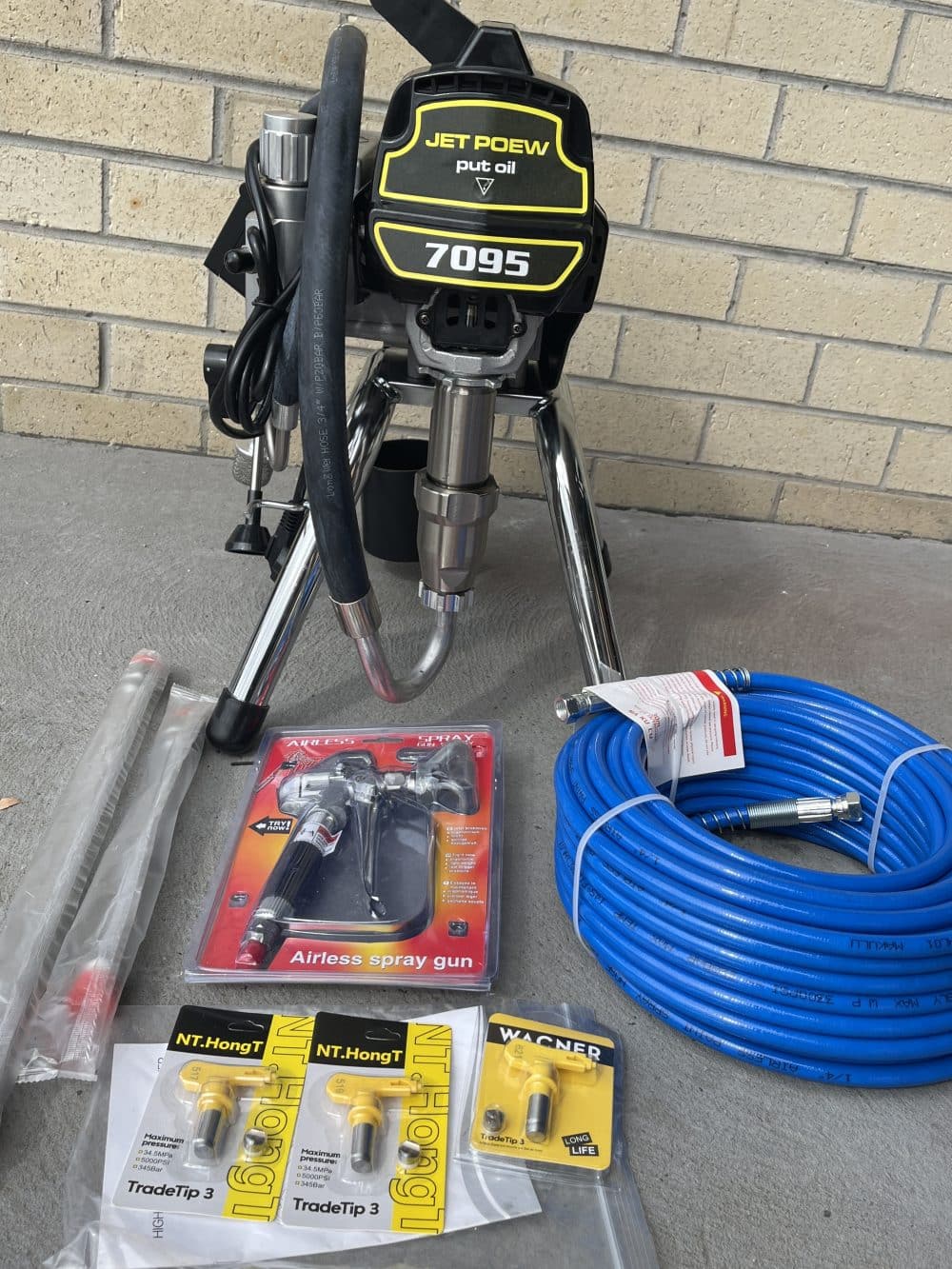 Ozzy jet 795 Airless paint 3800 watts